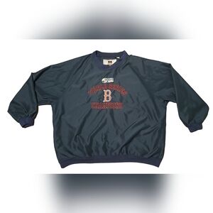 Boston Red Sox 2007 World Series Champions V-neck Pullover Windbreaker XXL